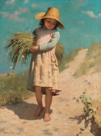 The Young Gleaner or The Butterflies