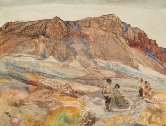 Arctic, Landscape with Figures