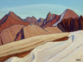 Mountains, East of Maligne Lake