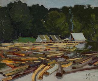 Log Drive, Gull River Lumber Co.