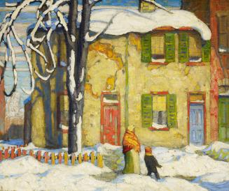 Old Houses, Toronto, Winter