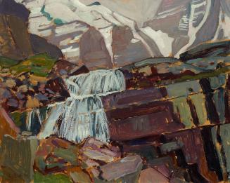 Waterfall near Lake O'Hara