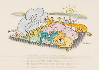 Paradies (Study for an English Children's book)