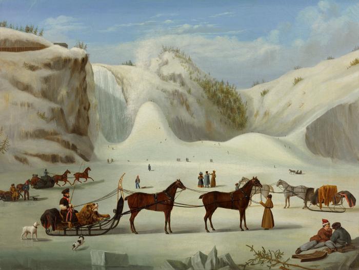 The Ice Cone, Montmorency Falls, Québec