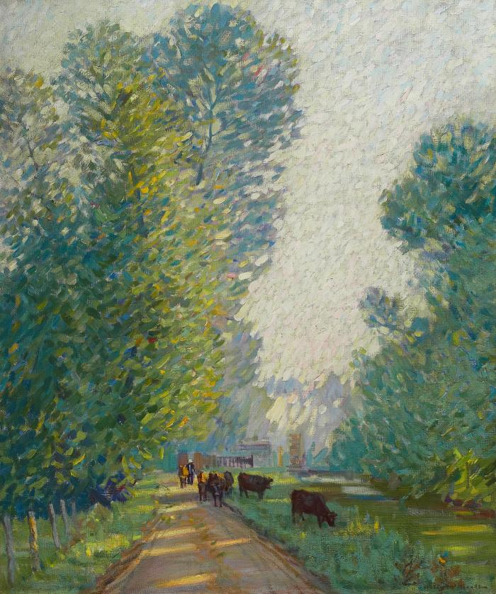 Landscape with Cows