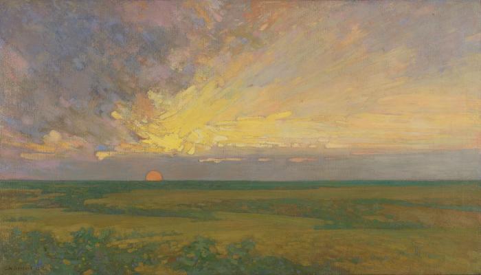 A Prairie Sunset