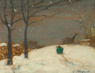 Winter Scene, Quebec
