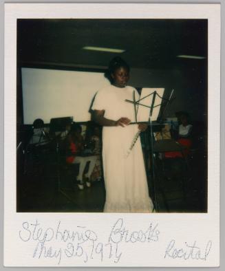 Stephanie Brooks Recital, May 25, 1974
