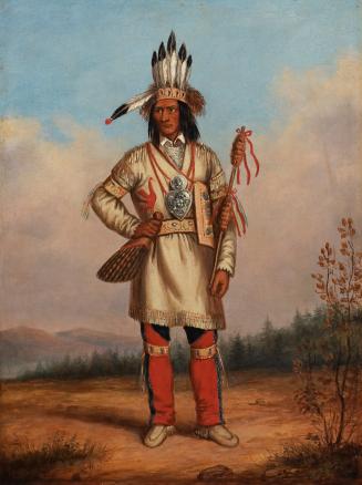 Chief Tanaghte, Delegate to Lord Elgin at Montreal