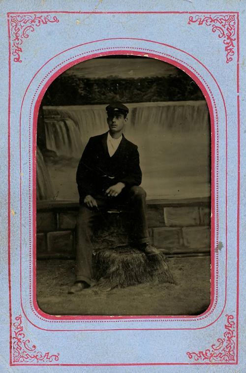 Studio Portrait: Arthur I. Rothwell of Burlington Ontario, taken at Niagara Falls, N.Y.