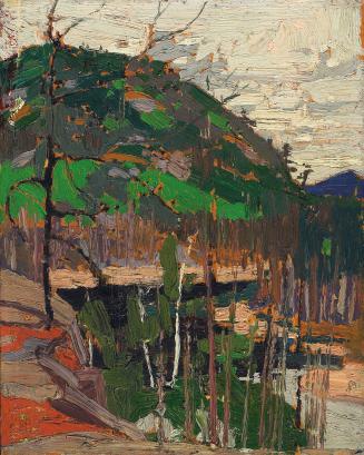 Rounded Hill and River