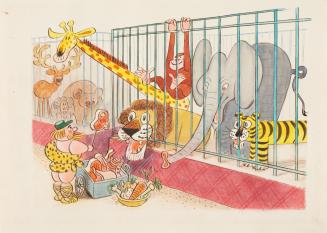 Toy-Town Pets   Plate 15 from "Doll-Land"