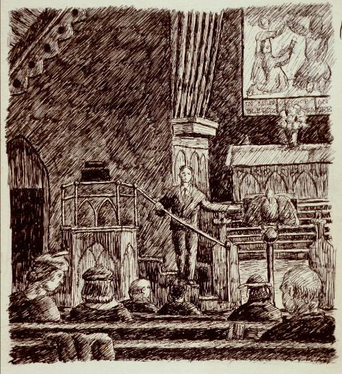 Church Sunday, from the "City" Series