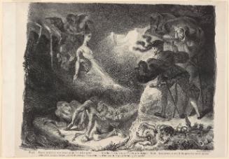 L'ombre de Marguerite apparaissant a Faust from Faust Set