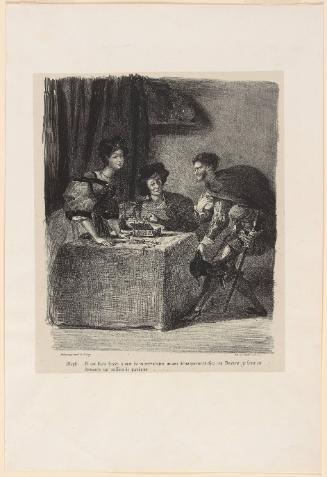 Mephistopheles se presente chez Marthe from Faust Set