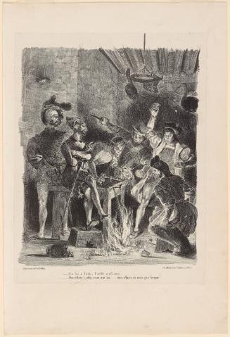 Mephistopheles dans la taverne des etudiants from Faust Set