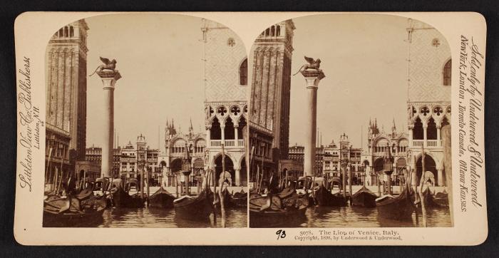 The Lion of Venice, Italy