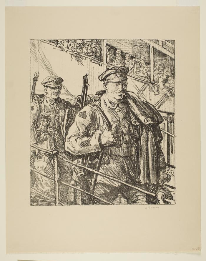 Soldiers Disembarking