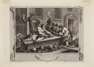 The Idle 'Prentice at Play in the Church Yard