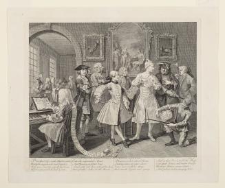 A Rake's Progress, Plate 2
