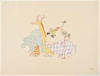 Zoo, Page 23 from Fridolins Harlekinder