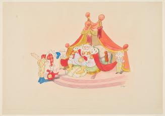 The King, Page 27 from Fridolins Harlekinder