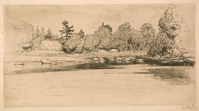 Houseboat Bay, Split Rock Island