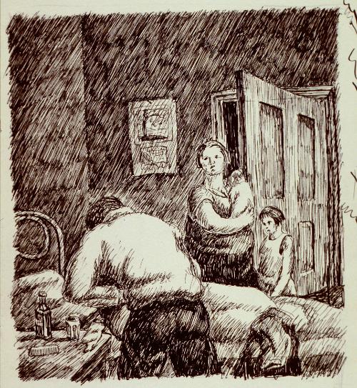 Giving Help, from the "City" Series