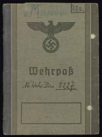 Booklet (Gerd von Massow Collection)