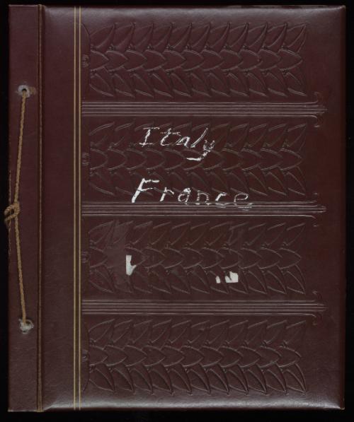 Lt. Gertrude A. Brazil Nursing Corps album-  Italy, France