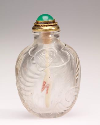 Snuff Bottle with Two Bats