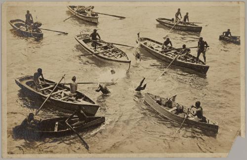 Diving For Nickels, Barbados