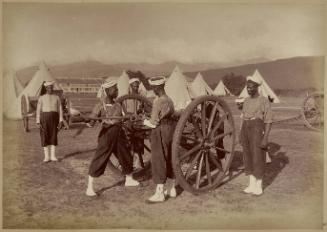 Gun Detachment, W.I. Regiment, Kingston, Jamaica