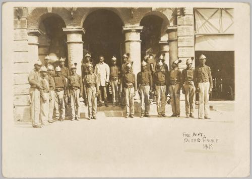 Fire Department, Port-au-Prince, Haiti