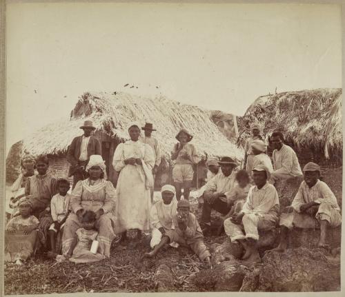 Family at Home, Blue Mountains, Jamaica