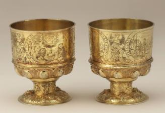 One of a Pair of Beakers: Scenes from the Old Testament