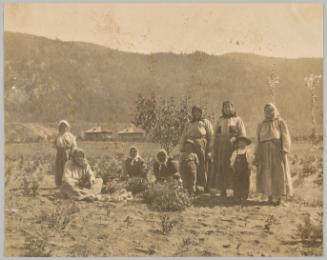 Our first encounter with the Doukhobors on approaching the Doukhobor village of Brilliant B.C in the Columbia and rivers