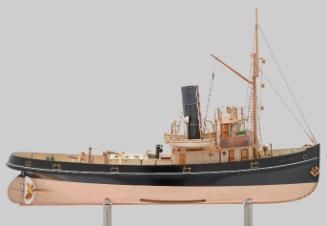 French Steam Tug, Abeille No. 6, Builder's Model