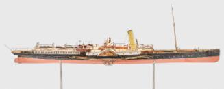 Paddle Steamer, Clacton Belle, Builder's Model