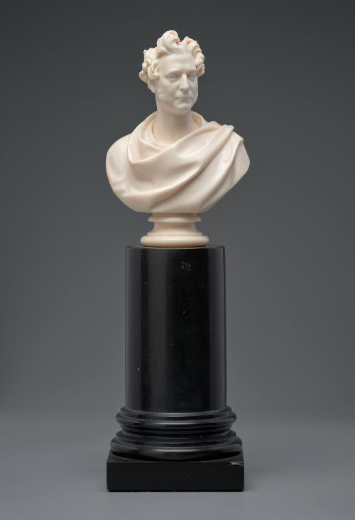 Bust of an Unknown Gentleman with loosely draped cloak