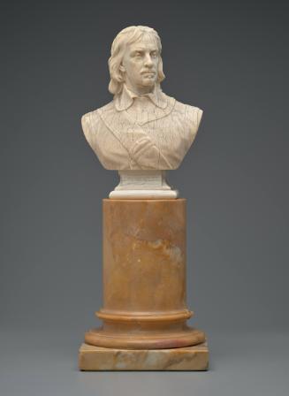 Bust of Oliver Cromwell, lord protector of England, Scotland and Ireland (1599-1658)