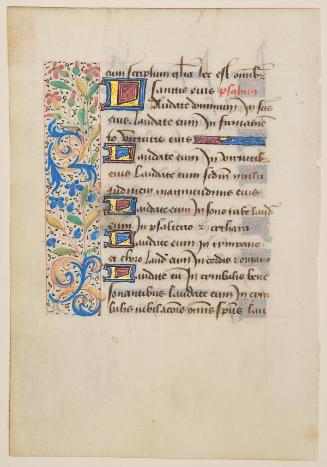 Leaf from Book of Hours