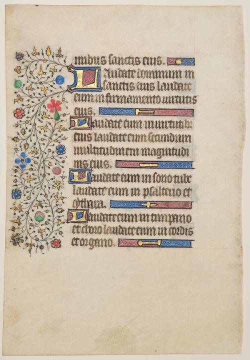 Leaf from Book of Hours