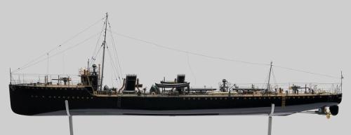 Torpedo Boat Destroyer (Acherone Class), HMS Badger, Builder's Model