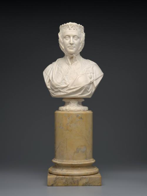 Bust of Harriet Elizabeth Georgiana Leveson-Gower, Duchess of Sutherland, courtier (1806-1868)
