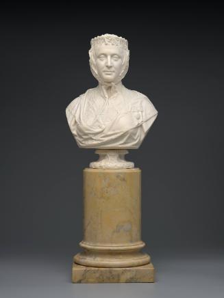 Bust of Harriet Elizabeth Georgiana Leveson-Gower, Duchess of Sutherland, courtier (1806-1868)