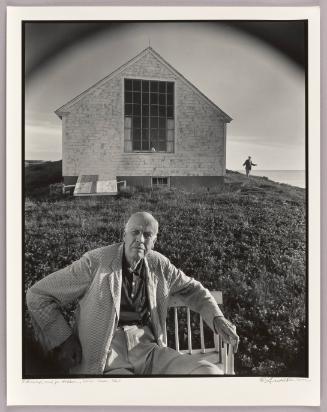 "Edward and Jo Hopper, Truro, Massachusetts, [painter]
"

