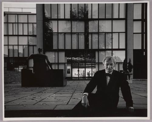Louis Kahn, [architect, Yale University, New Haven, Connecticut]

