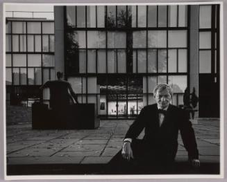 Louis Kahn, [architect, Yale University, New Haven, Connecticut]

