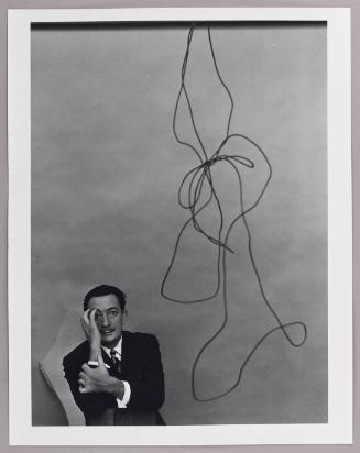 Salvador Dalí, [artist, New York]
